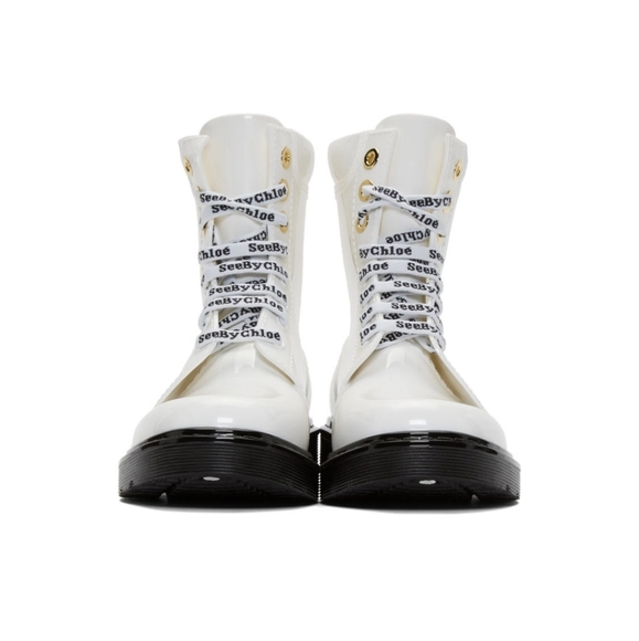 SEE BY CHLOÉ White Rainboots 38 - Picture 2 of 5